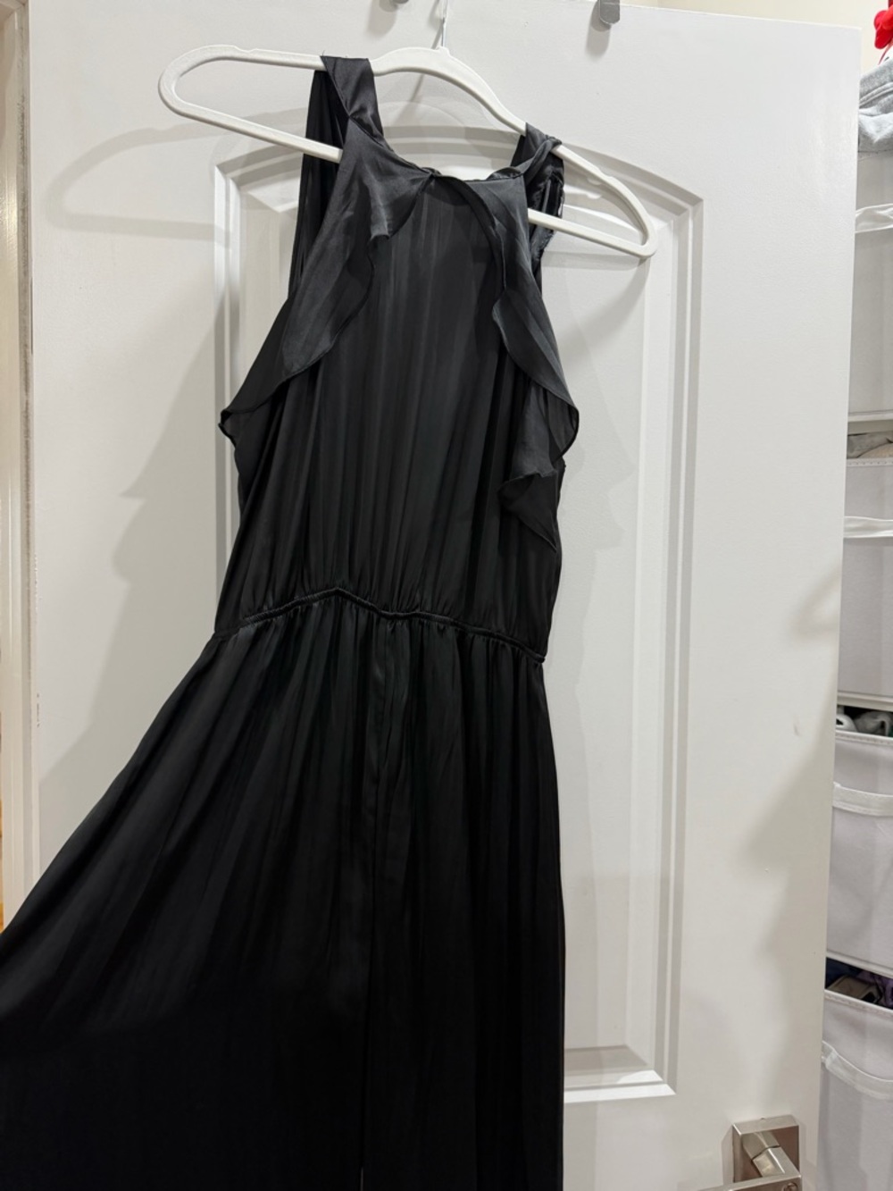 Zara Black Sleeveless jumpsuit